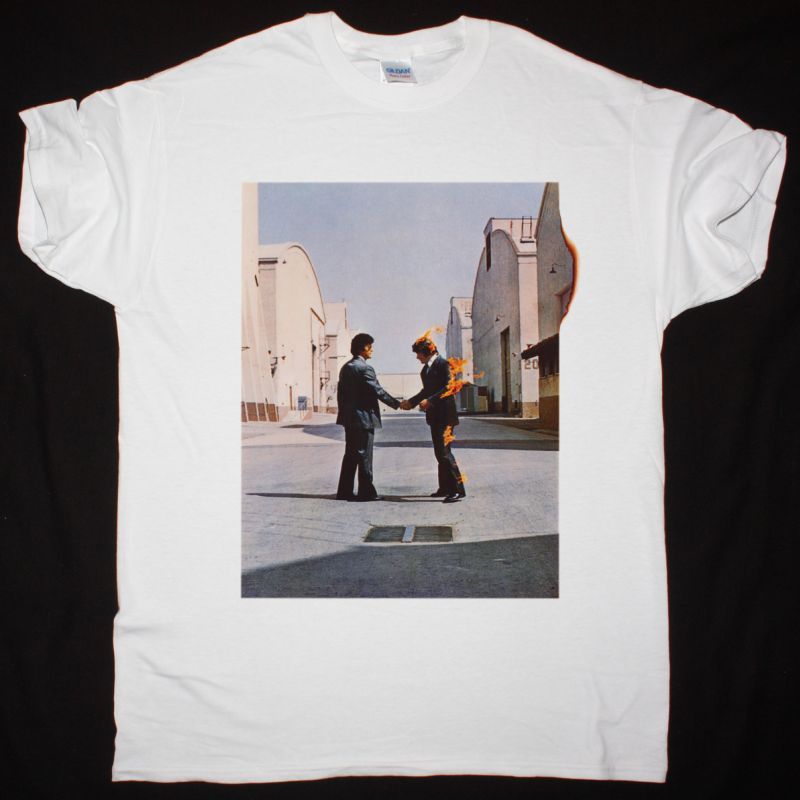 PINK FLOYD WISH YOU WERE HERE 1975 NEW WHITE T-SHIRT