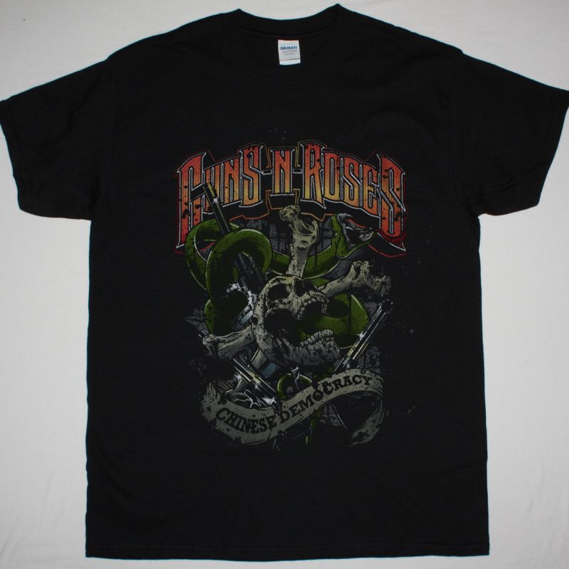 Guns N Roses Snakes Black T-Shirt 
