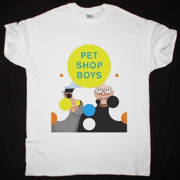 PET SHOP BOYS THE SUPER TOUR NEW WHITE T SHIRT