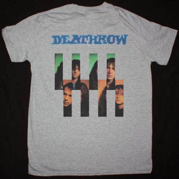 DEATHROW DECEPTION IGNORED NEW SPORT GREY T-SHIRT - Image 2