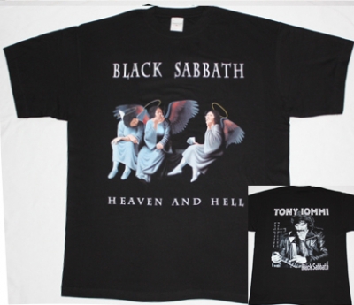 black sabbath heaven and hell t shirt