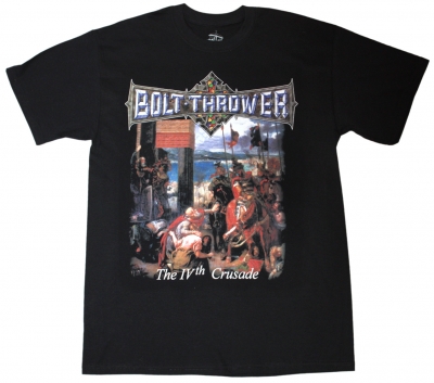 BOLT THROWER THE IV CRUSADE 92 NEW BLACK T SHIRT