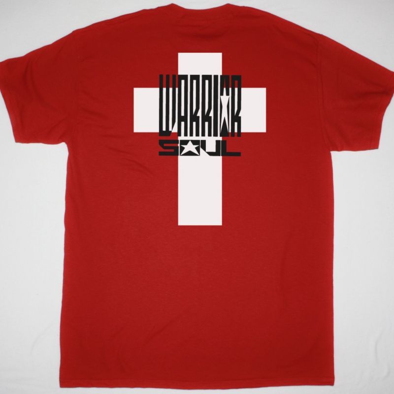 WARRIOR SOUL DRUGS GOD AND THE NEW REPUBLIC NEW RED T SHIRT - Image 2