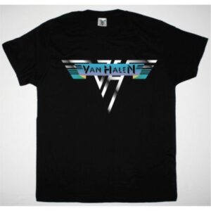 VAN HALEN 1978 VINTAGE LOGO NEW BLACK T SHIRT