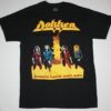 DOKKEN UNDER LOCK AND KEY NEW BLACK T-SHIRT