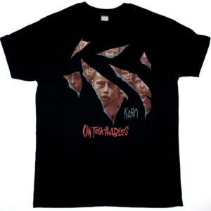 KORN UNTOUCHABLES NEW BLACK T SHIRT