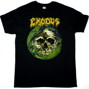 EXODUS EVERYBODY'S DOIN THE TOXIC WALTZ NEW BLACK T SHIRT