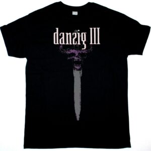 DANZIG 3 HOW THE GODS KILL NEW BLACK T SHIRT