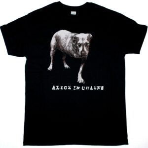 ALICE IN CHAINS THREE LEGGED DOG NEW BLACK T SHIRT