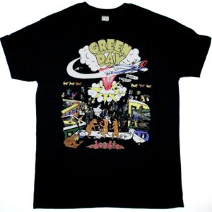 GREEN DAY DOOKIE TOUR 1994 NEW BLACK T SHIRT