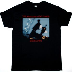 THE JESUS AND MARY CHAIN DARKLANDS NEW BLACK T SHIRT