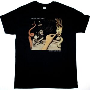 THE CHAMELEONS STRANGE TIMES NEW BLACK T SHIRT