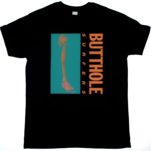 BUTTHOLE SURFERS INDEPENDENT REMBRANDT PUSSYHORSE NEW BLACK T SHIRT