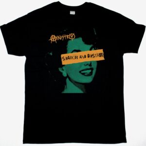 MINISTRY SEARCH AND DESTROY NEW BLACK T SHIRT