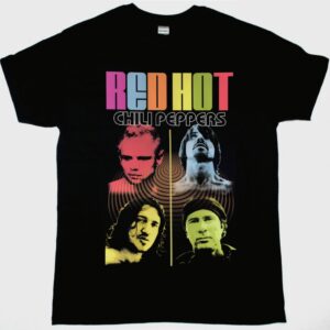 RED HOT CHILI PEPPERS BAND NEW BLACK T SHIRT
