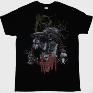 KORN TOUR 2007 NEW BLACK T SHIRT