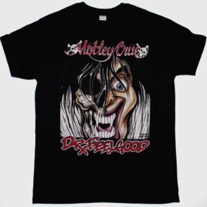 MOTLEY CRUE DR FEELGOOD TOUR NEW BLACK T SHIRT