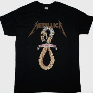 METALLICA DON'T TREAD ON ME NEW BLACK T SHIRT
