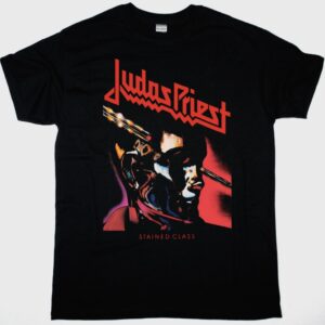 JUDAS PRIEST STAINED CLASS NEW BLACK T SHIRT
