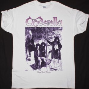 CINDERELLA LONG COLD WINTER NEW WHITE T SHIRT