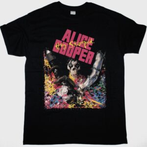 ALICE COOPER HEY STOOPID NEW BLACK T SHIRT