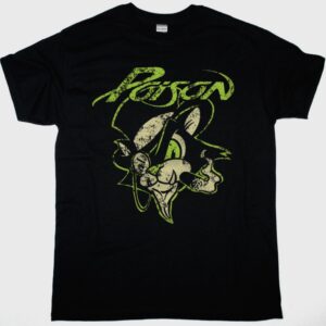 POISON CAT SHIRT NEW BLACK T SHIRT