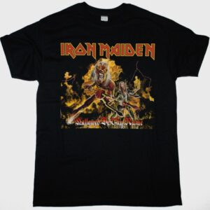 IRON MAIDEN HALLOWED BE THY NAME NEW BLACK T SHIRT