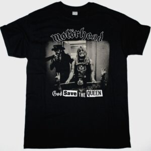 MOTORHEAD GOD SAVE THE QUEEN NEW BLACK T SHIRT