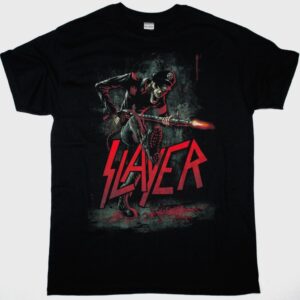 SLAYER FLAMETHROWER TOUR 2007 NEW BLACK T SHIRT