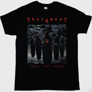 TESTAMENT SOULS OF BLACK NEW BLACK T SHIRT