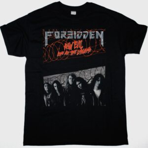 FORBIDDEN RAW EVIL NEW BLACK T SHIRT