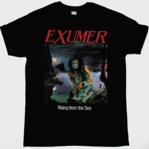EXUMER RISING FROM THE SEA NEW BLACK T SHIRT