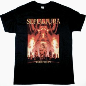 SEPULTURA TERRITORY NEW BLACK T SHIRT