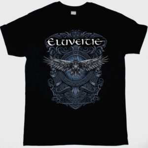 ELUVEITIE DARK RAVEN NEW BLACK T SHIRT