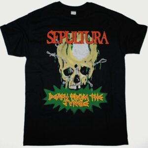 SEPULTURA DEATH FROM THE JUNGLE NEW BLACK T SHIRT