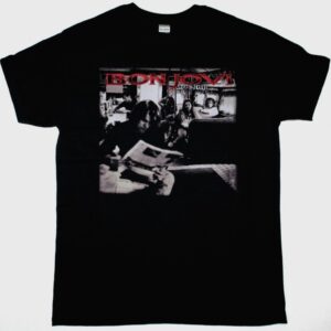 BON JOVI CROSSROAD TOUR NEW BLACK T SHIRT