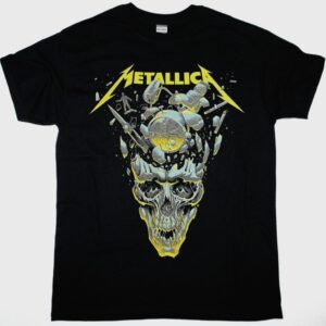 METALLICA 72 SEASONS 2023-2024 TOUR NEW BLACK T SHIRT