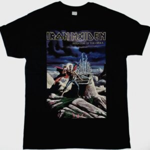 IRON MAIDEN PHANTOM OF THE OPERA NEW BLACK T SHIRT