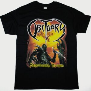 OBITUARY XECUTIONER S RETURN NEW BLACK T SHIRT