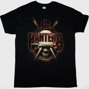PANTERA SKULL NEW BLACK T SHIRT