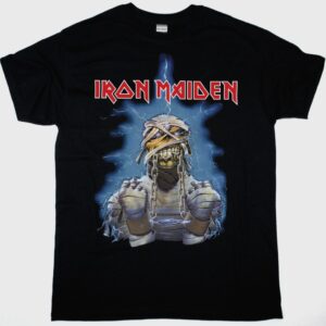 IRON MAIDEN WORLD SLAVERY TOUR 84-85 NEW BLACK T SHIRT