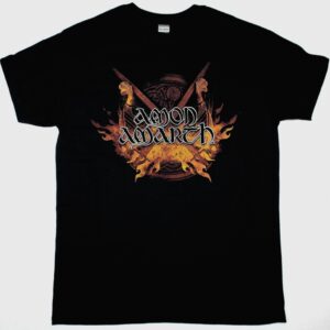 AMON AMARTH VIKING HORDE NEW BLACK T SHIRT