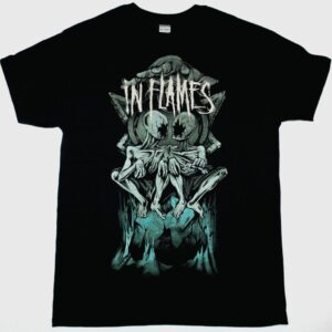 IN FLAMES ENTER TRAGEDY NEW BLACK T SHIRT