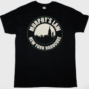 MURPHY'S LAW  NEW YORK HARDCORE NEW BLACK T SHIRT
