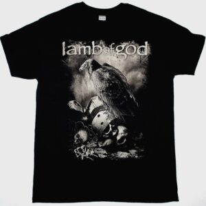 LAMB OF GOD WARFIELD NEW BLACK T-SHIRT