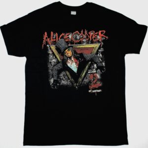 ALICE COOPER WELCOME 2 MY NIGHTMARE NEW BLACK T-SHIRT