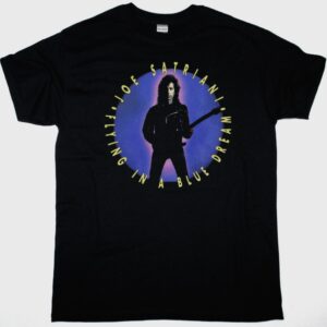JOE SATRIANI TOUR 1990 NEW BLACK T SHIRT