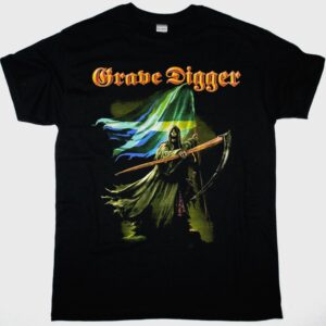 GRAVE DIGGER HAMMER OF THE SCOTS NEW BLACK T SHIRT
