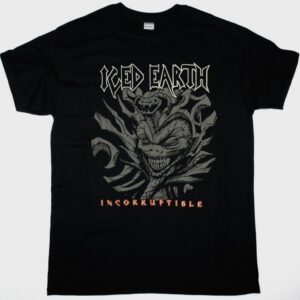 ICED EARTH INCORRUPTIBLE NEW BLACK T SHIRT