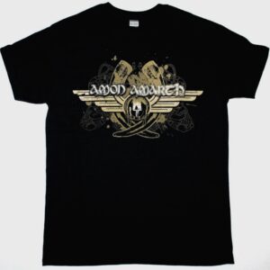 AMON AMARTH GRAPHIC LOGO NEW BLACK T SHIRT